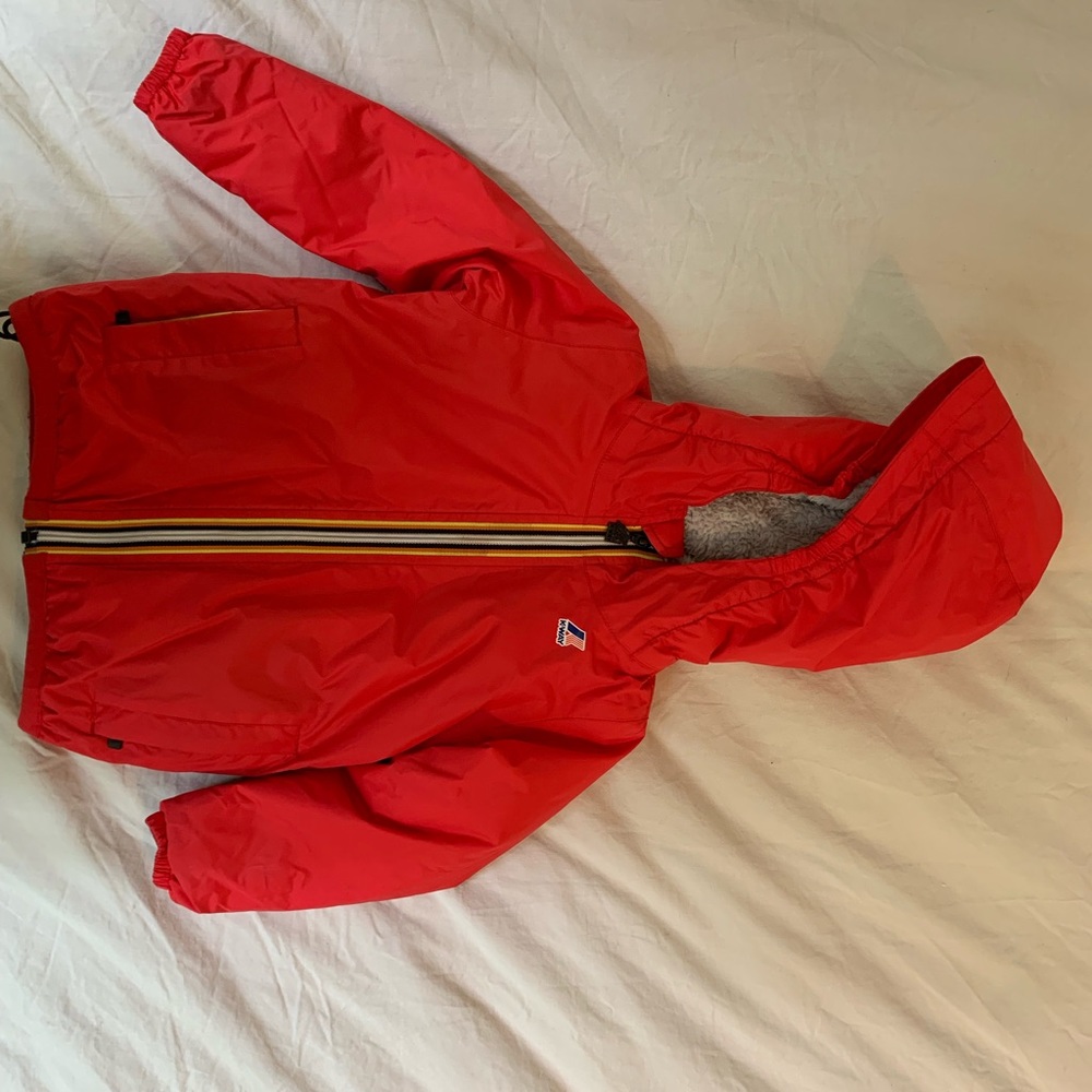 K-way red padded jacket 3T